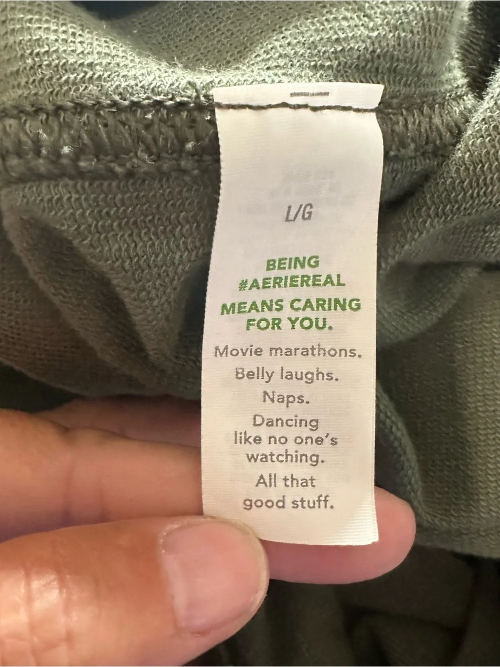 Aerie Take It Easy Popover Polo Sweatshirt Sz L